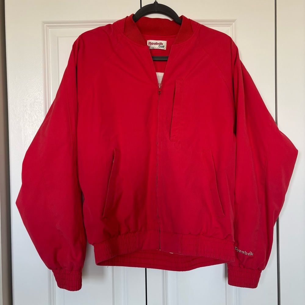 Reebok Golf Red Outerwear